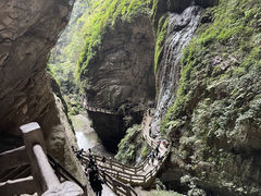 -龙水峡地缝景区