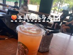 冰摇桃桃乌龙茶OTP-星巴克(西安曲江银泰店)