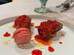 法国鹅肝伴莓果酱-太平洋西餐厅(金陵饭店)