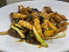 爆炒脆肉皖-轩记海鲜餐厅·四十五年老字号·经典粤菜(西区彩虹店)