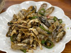 紫苏豉汁炒圣子-南记食粥坊·宵夜大排档(岭南分店)
