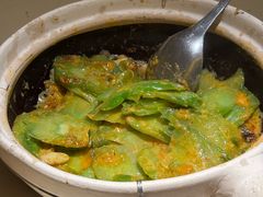 咸蛋黄啫苦瓜煲-惠食佳(滨江大公馆店)