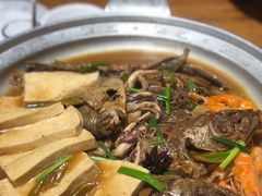 -东来菜馆•手抓海鲜家常菜•海鲜锅贴(鸽子窝店)
