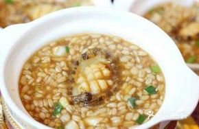 Abalone and Oat Stew