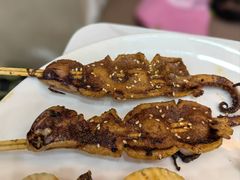 烤鱿鱼-覃记海鲜美食餐厅