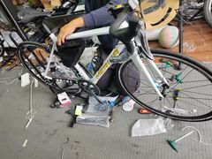 -道路口单车爱瓦士dahon大行