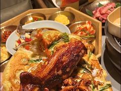 -草家酱蟹炭火烤肉店(珲春南路一店)