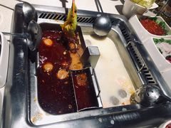 牛肉汤锅底-海底捞火锅鲜切牛肉主题店(长寿路店)
