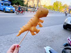-恐龍造型油條