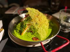 芥末三文鱼手工意大利面-wann lounge 低温慢煮牛排·清吧
