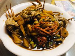 蟹炒年糕-美味之家·湖景农家乐(太湖东山店)