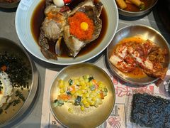 -草家酱蟹炭火烤肉店(珲春南路一店)