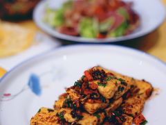 香煎嫩豆腐-蝴蝶泉宾馆-中餐厅