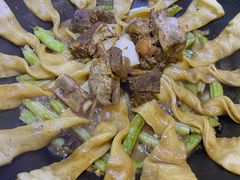 排骨豆角粘卷子-钰田大院·碳烤虹鳟鱼·怀柔地道农家菜(雁栖湖店)