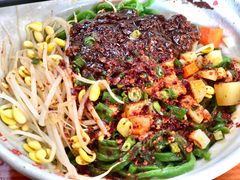 油泼菠菜面-手擀菠菜面(西康路店)