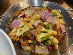 干锅花菜-双流老妈兔头(总店)
