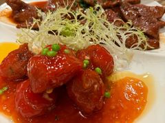 南煎肝拼荔枝肉-文儒九号·闽菜馆(三坊七巷店)