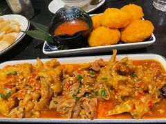 Golden虾饼-浩海火燒雲傣家菜(芮欧百货店)