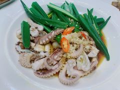 鱿鱼秋葵-一江春水·杭帮臻宴(三台山店)