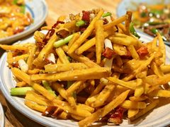 干煸藕丝-静一餐厅·湖北菜(前门店)