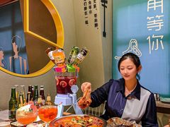 -街角等你.大连海鲜烧烤.经典铁板海鲜串(西安路店)