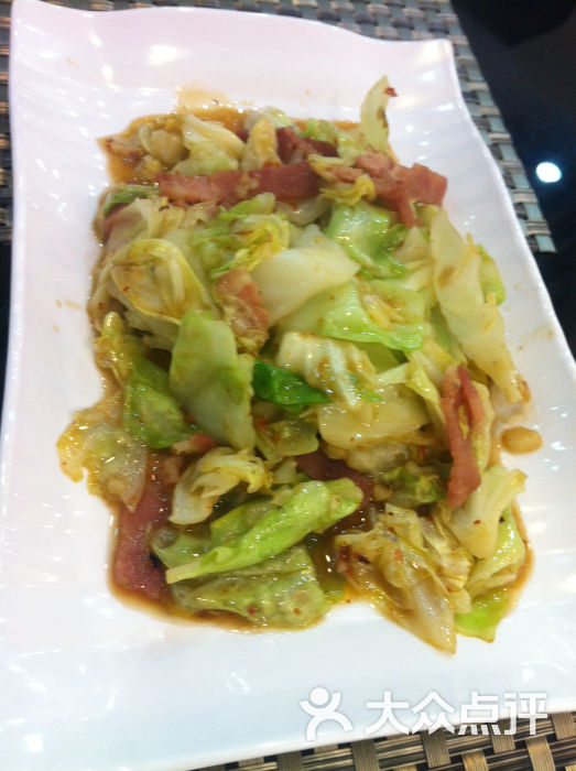 路善铁板烧卷心菜图片 - 第1张