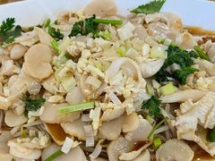 爆炒天鹅蛋拼鸟贝-景祥海鲜美食餐厅