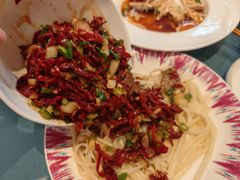 滚刀肉辣皮子拌面-新疆巴州金丝特餐厅(大钟寺店)