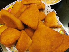 炸窝头片-芦月轩羊蝎子(北蜂窝店)