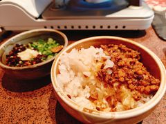 豆豉肉燥饭-旺福·贵州酸汤牛肉火锅(陆悦天地店)