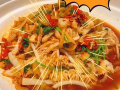 酸萝卜炒牛百叶-炊烟小炒黄牛肉(环球港店)
