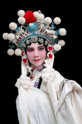 -胭脂猫京剧摄影