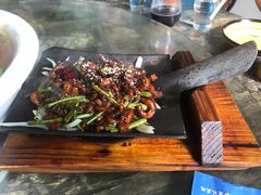 铁板鱿鱼-北平味道.京味菜.烤鸭(梨园店)