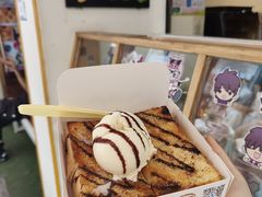 香草冰淇淋厚吐司-阿信厚吐司(曾厝垵店)