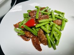 手工香肠炒四季豆-曾宴·楚菜(湖北省博物馆店)