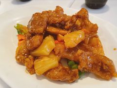 菠萝咕咾肉-新旺茶餐厅·早餐·夜宵(仙霞店)