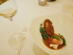 龙虾配豌豆苗和香茅龙虾汁-Jean Georges