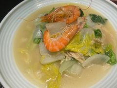 腐皮青菜-老头儿油爆虾·1987杭州烟火味(湖滨银泰in77D区店)