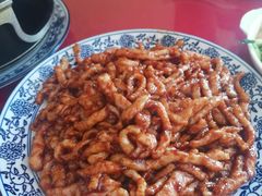 京酱肉丝-北大地皖峰饭馆