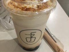 炙烧黑糖予丸鲜奶-舍予茶(桂林路店)