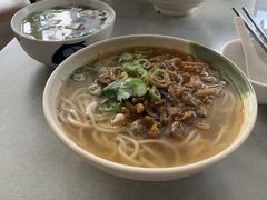 榨菜肉丝机切湯面-Xi'An Food Bar 西安饭庄