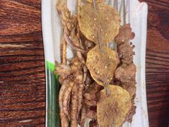黄心土豆片-陆记牛庄·碳锅龙虾烧烤(爱上花园店)