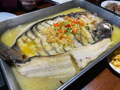 蒜香味鮰鱼-半天妖烤鱼(文化东路店)