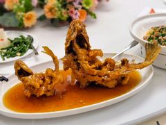 糖醋大黄鱼-丽苑大酒店