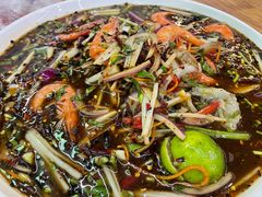凉拌虾-玛扎烧烤私房菜