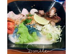 -蝶豆花蓝面条