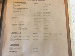 菜单-% Arabica(京都东山店)