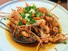 老上海油爆虾-转角·老弄堂上海菜(长寿路店)