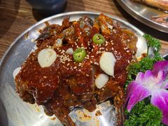 -明洞阿姨·韩式酱蟹烤肉·创意料理(三元桥店)