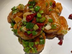 玫瑰宫保汁明虾-玫瑰厅上海菜(兴国路店)